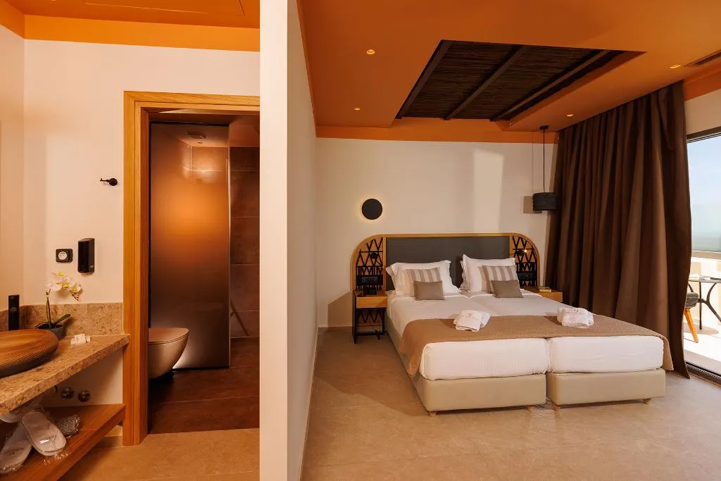 DOUBLE WITH JACUZZI Room, Palmera Beach Hotel & Spa, Crete