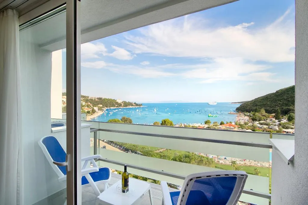DOUBLE SIDE SEA VIEW WITH BALCONY Room, MASLINICA Mimosa Lido Palace Hotel, Istria