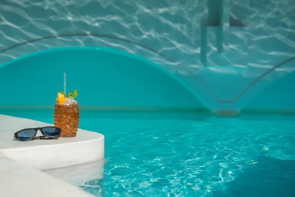 Pool, On The Rocks Hotel, Santorini