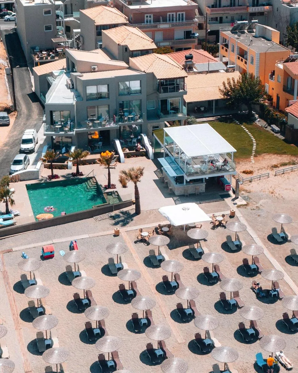 General view, Hotel Vergina Beach, Crete