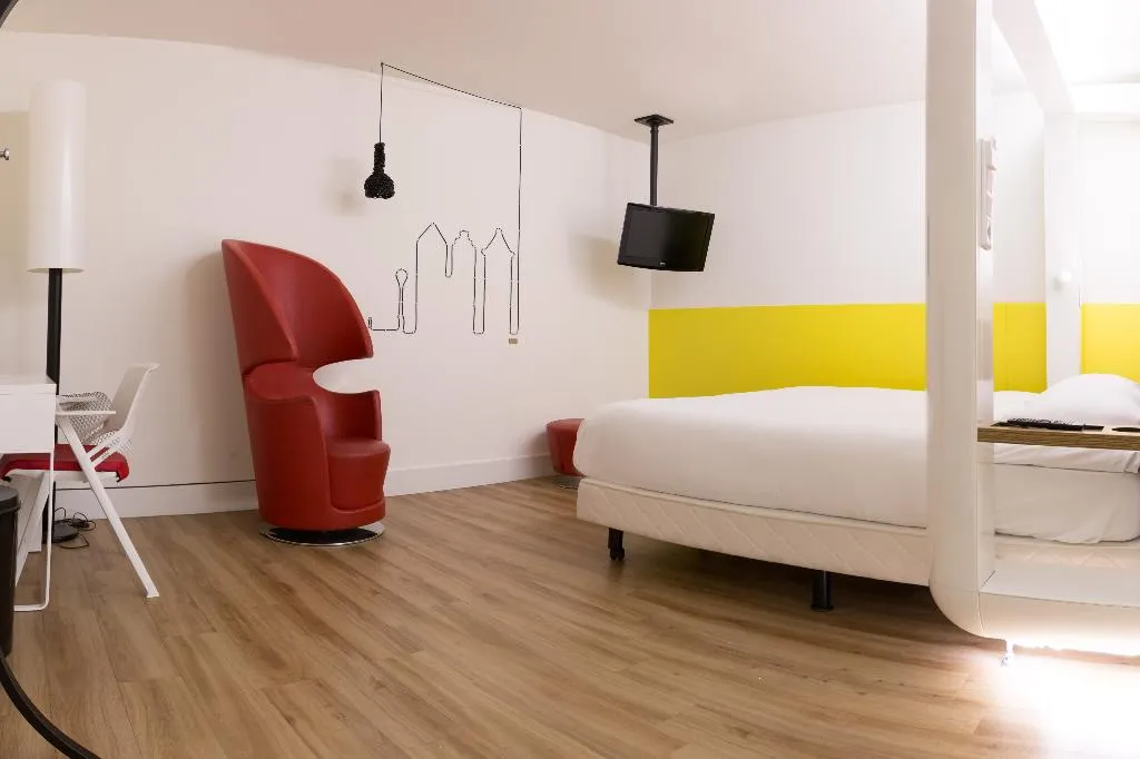 Room ECONOMY Room, Qbic Hotel Amsterdam Wtc, Amsterdam