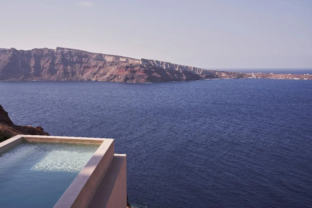 Pool, Old Castle Oia by Mr and Mrs White, Santorini