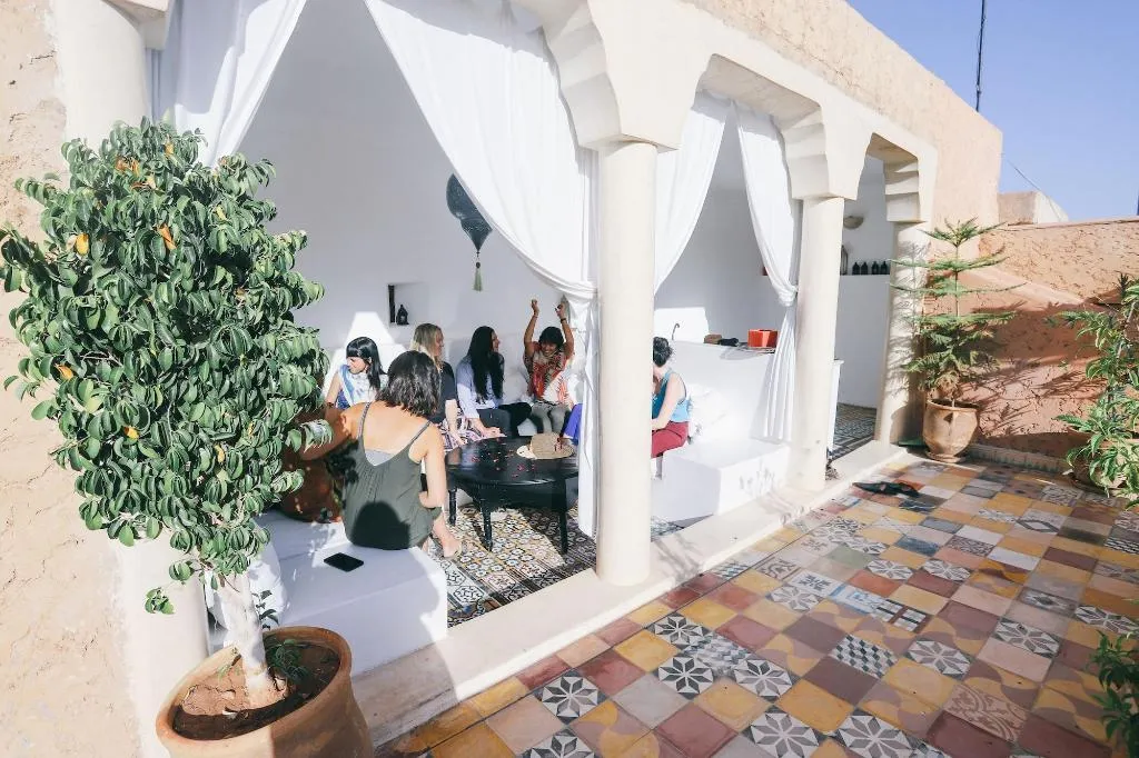 Terrace, Riad Tizwa, Marrakech