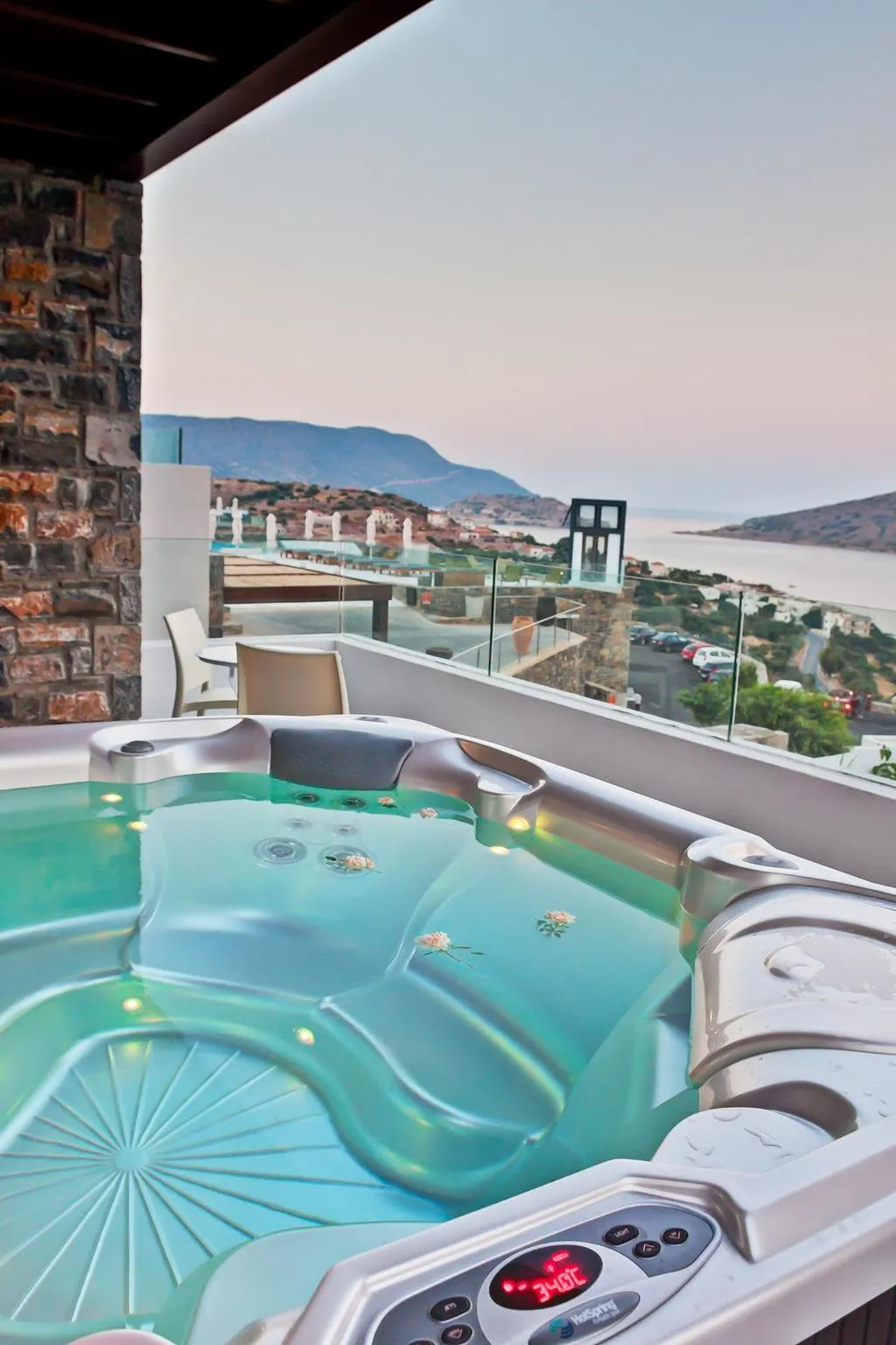 JUNIOR SUITE DELUXE WITH JACUZZI Room, Royal Marmin Bay Boutique & Art Hotel, Crete