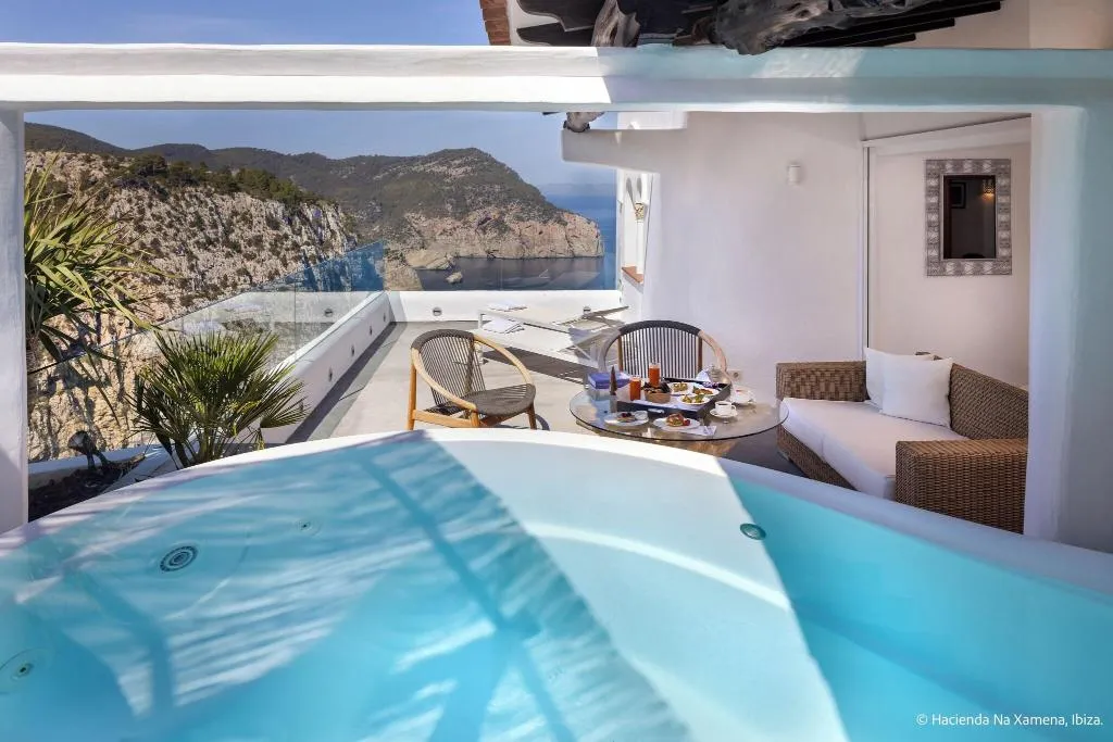 Terrace, Hacienda Na Xamena, Ibiza