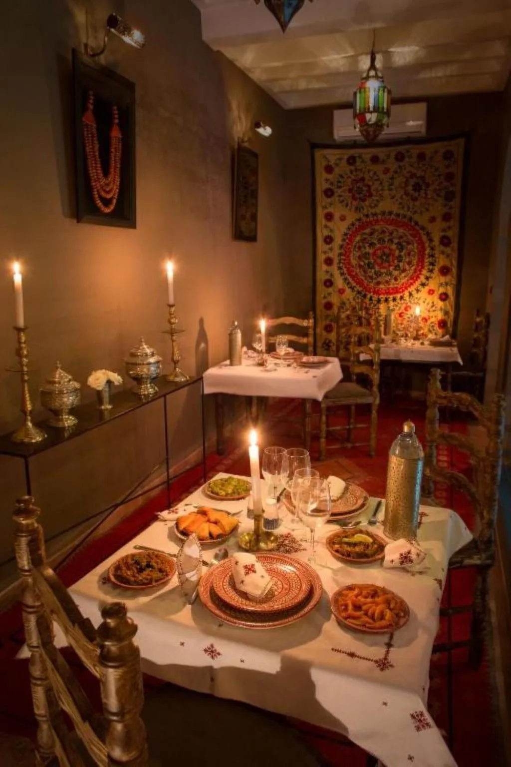 Restaurant, Riad Irhalne, Marrakech