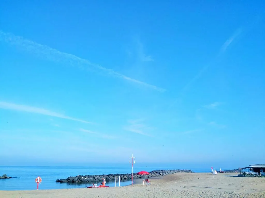 Beach, Hotel Riviera Fiumicino, Rome