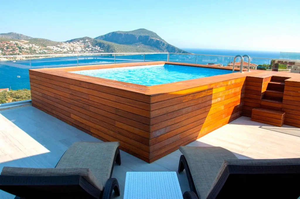 Terrace, Rhapsody Hotel Kalkan, Dalaman