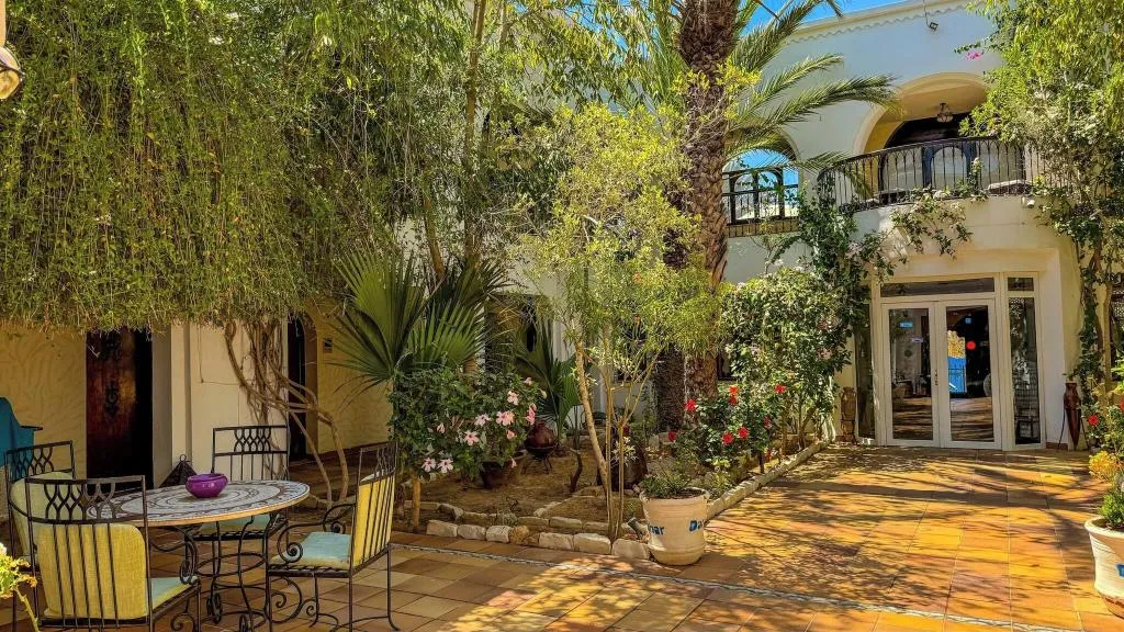 Terrace, Dar El Bhar, Tunisia
