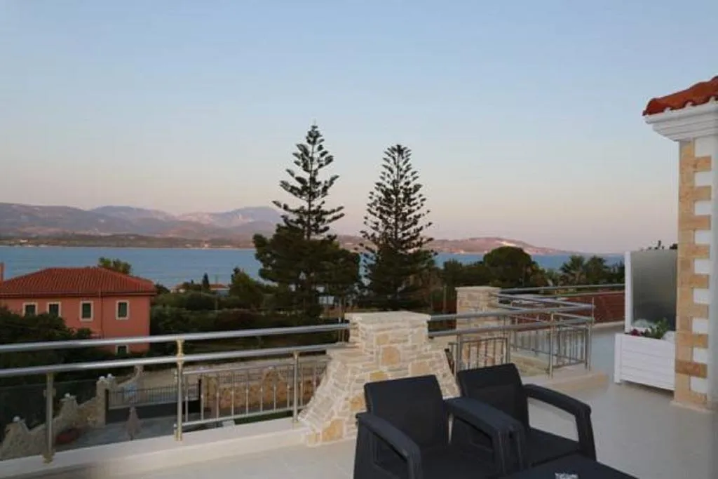 Terrace, Diwani Luxury Villas, Kefallinia