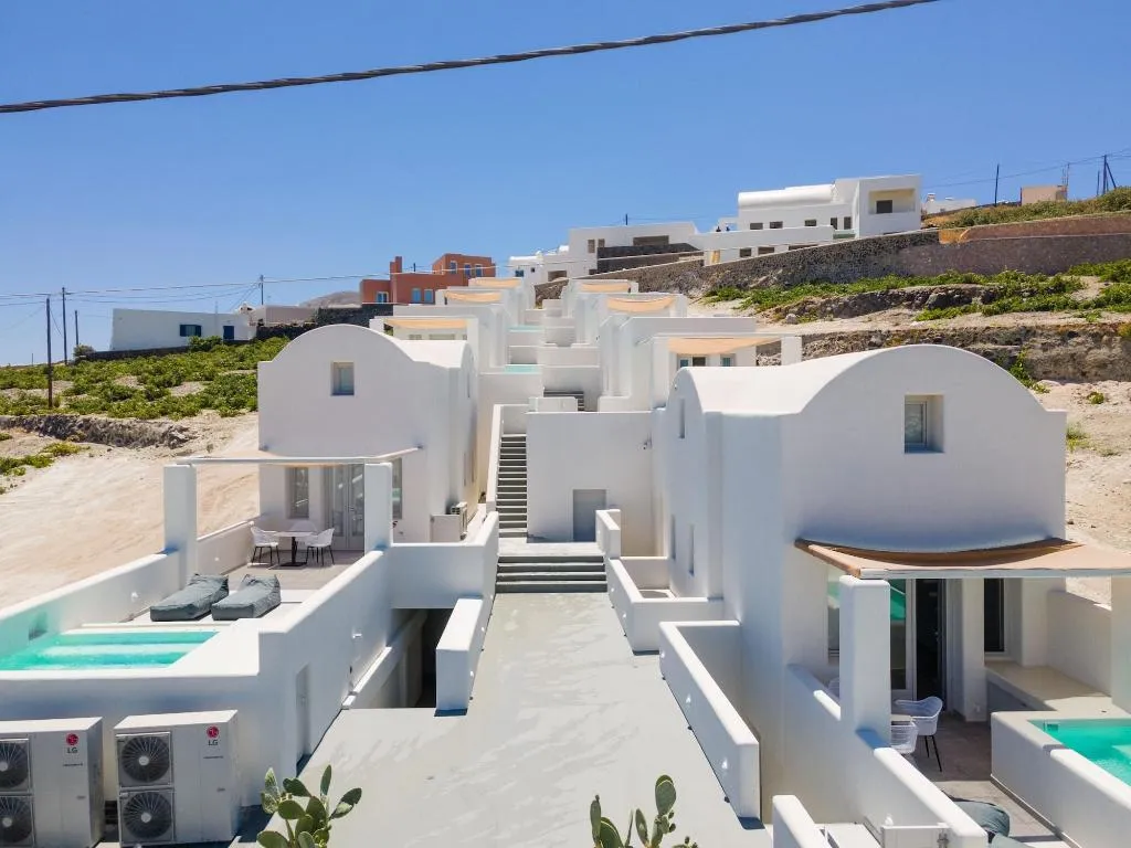 General view, Serapias Suites, Santorini