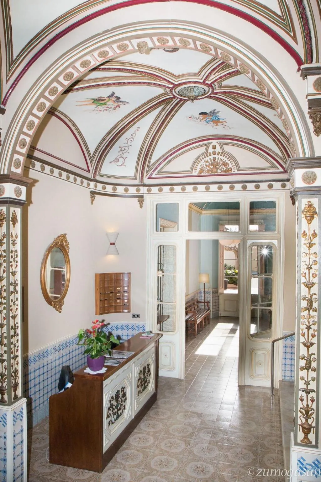 Lobby, Hostal Plaja, Costa Brava