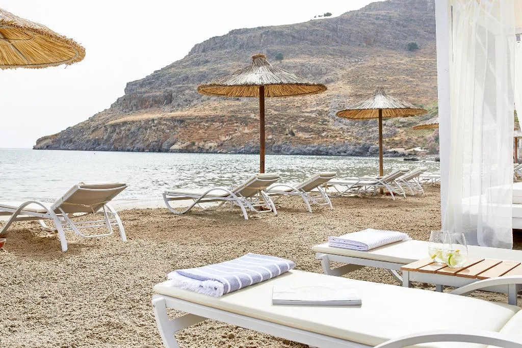 Beach, Lindos Blu, Rhodes