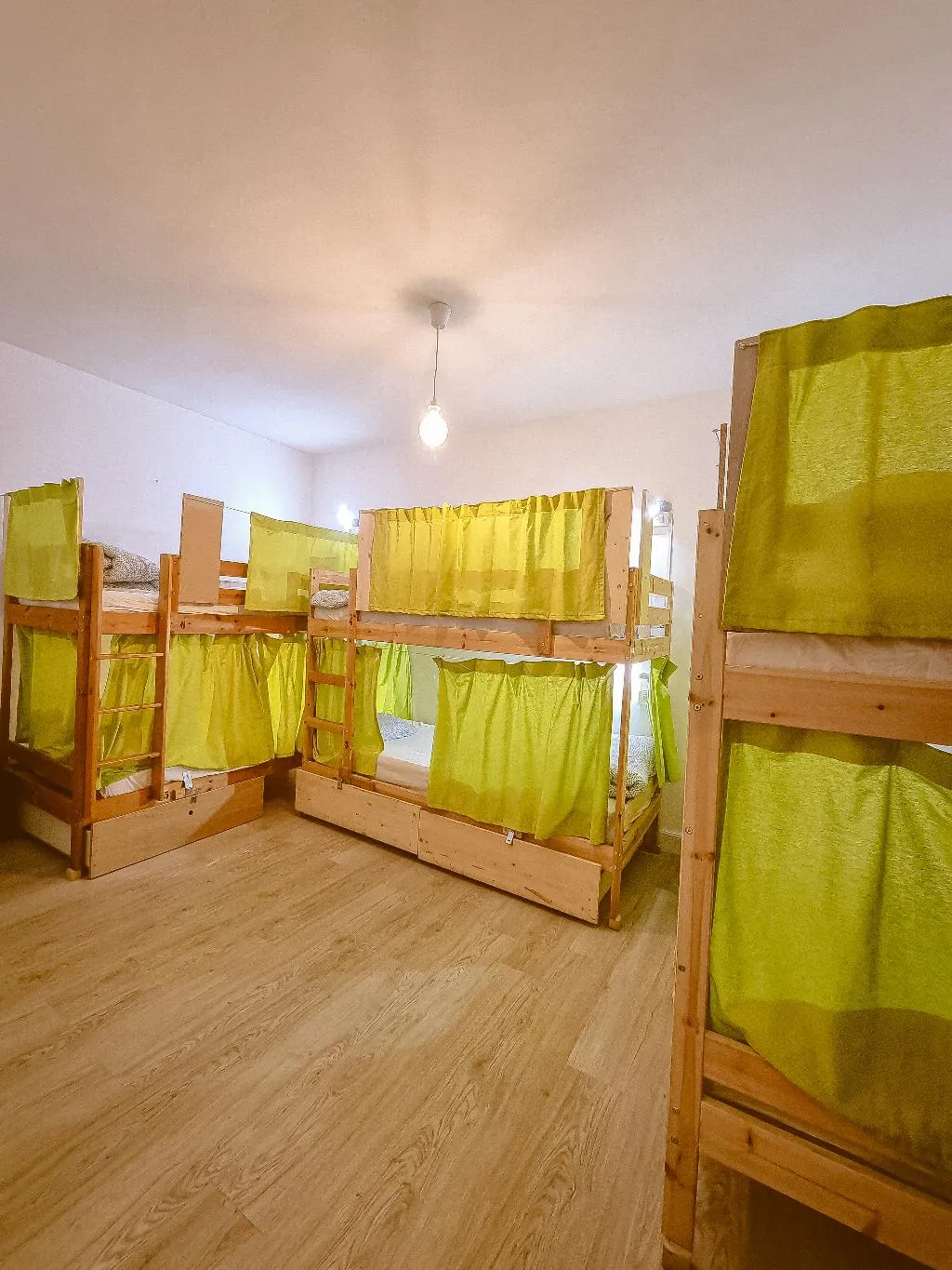 Bed in dormitory WITH SHARED BATHROOM Room, Aguere Nest Hostel, Tenerife