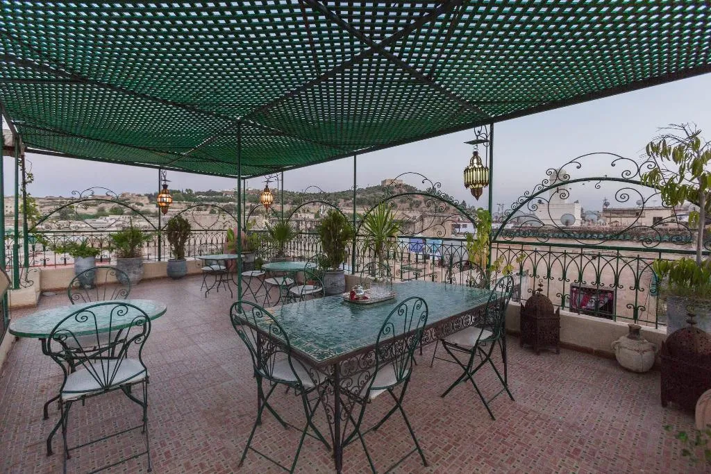 Terrace, Dar Guennoun, Fez