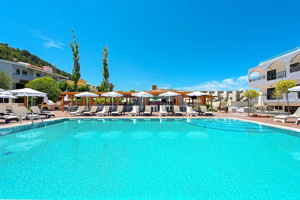 General view, Sunny Days Hotel, Rhodes