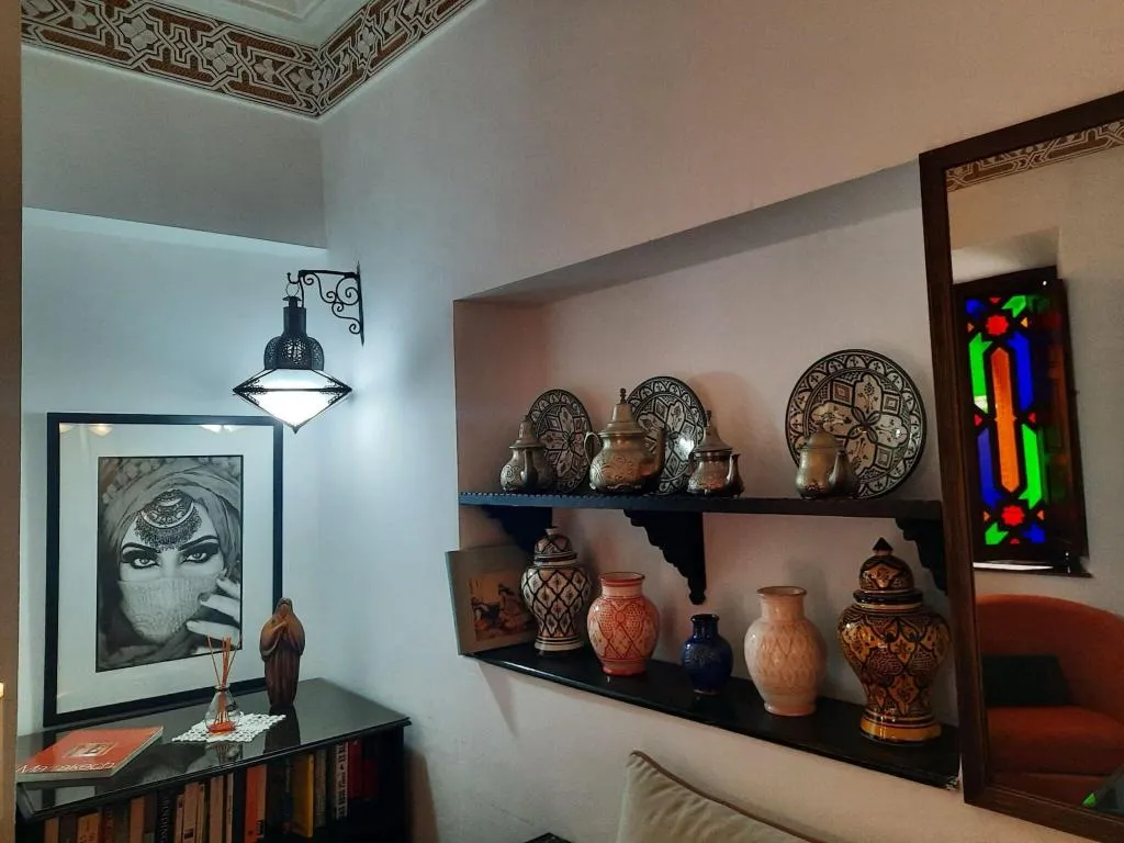 Lobby, Riad Aubrac, Marrakech