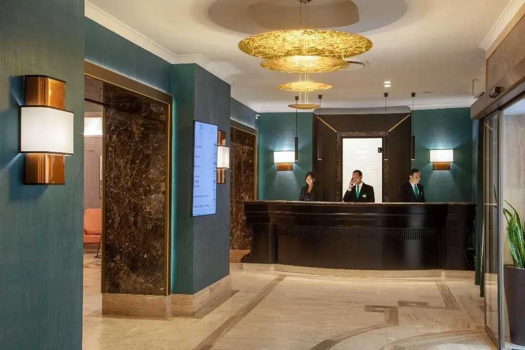 Lobby, Diana Roof Garden, Rome