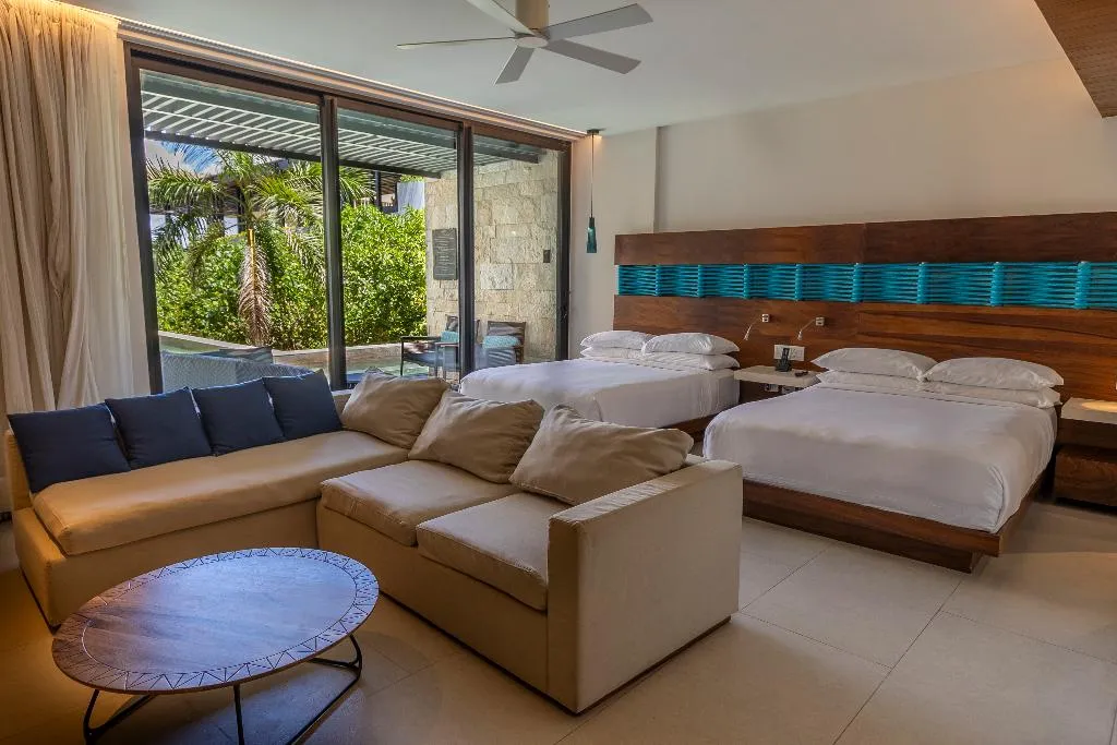 DOUBLE TWO QUEEN BEDS PREMIUM Room, Devossion by Live Aqua Playa del Carmen AI Only Ad, Playa Del Carmen