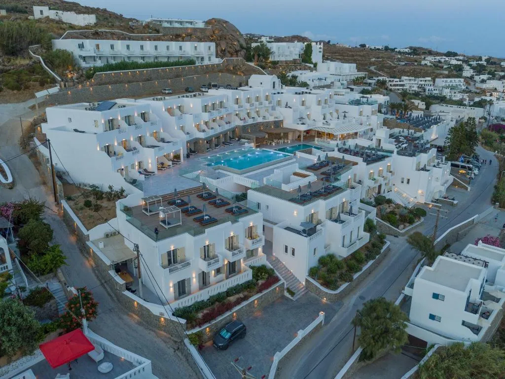 General view, The George Hotel, Mykonos