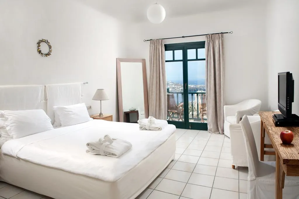 Double or Twin SUPERIOR SEA VIEW Room, Tharroe of Mykonos, Mykonos