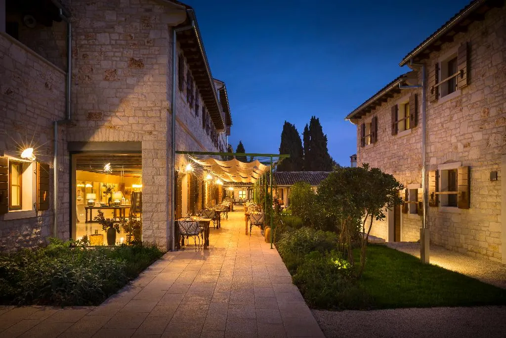 Terrace, Meneghetti Wine Hotel & Winery, Istria