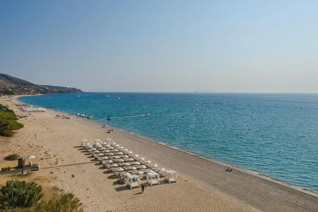 Beach, Makis Hotel, Kefallinia