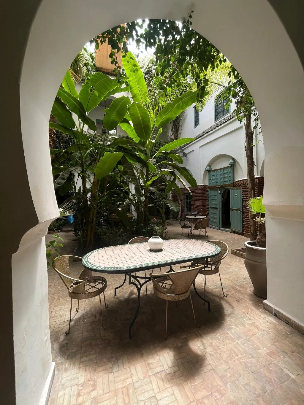 General view, Riad Dar Bounouar, Marrakech