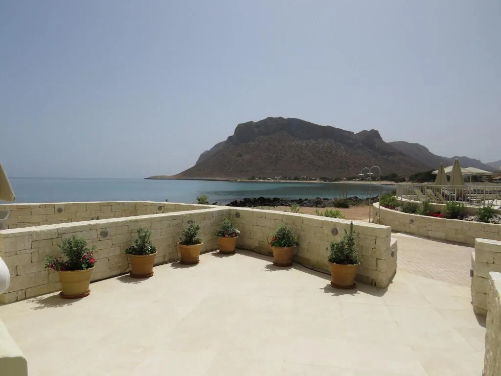 Terrace, Blue Beach, Crete