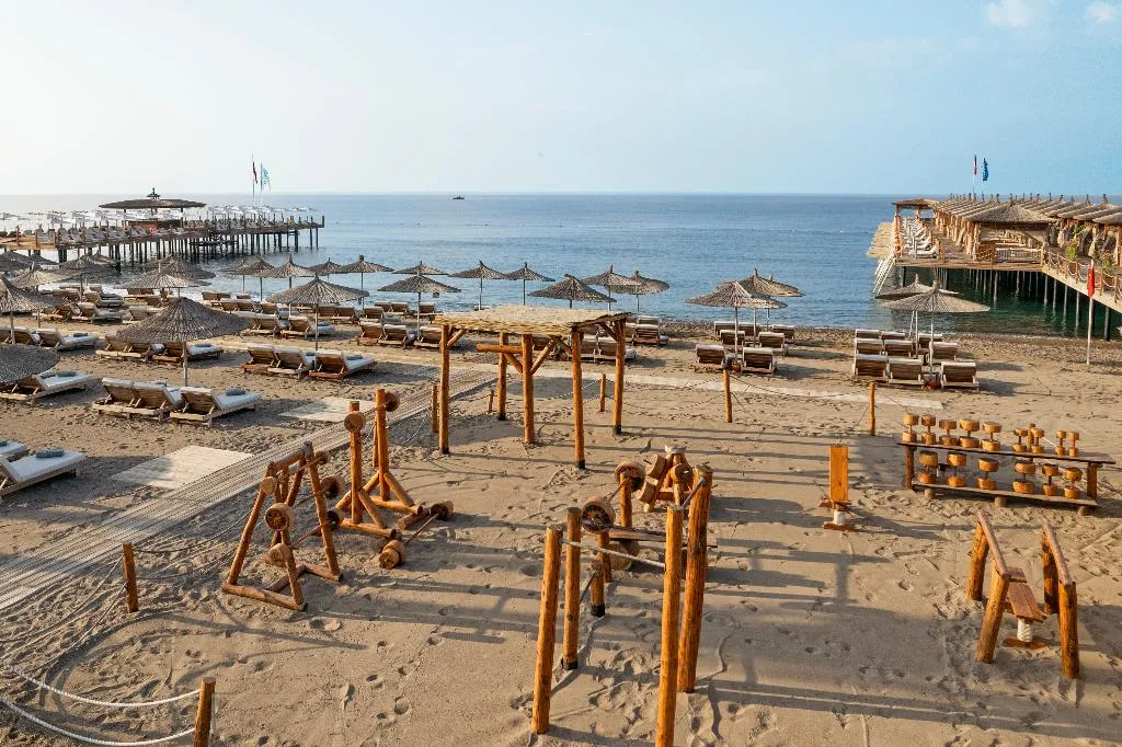 Beach, Titanic Deluxe Golf Belek, Antalya