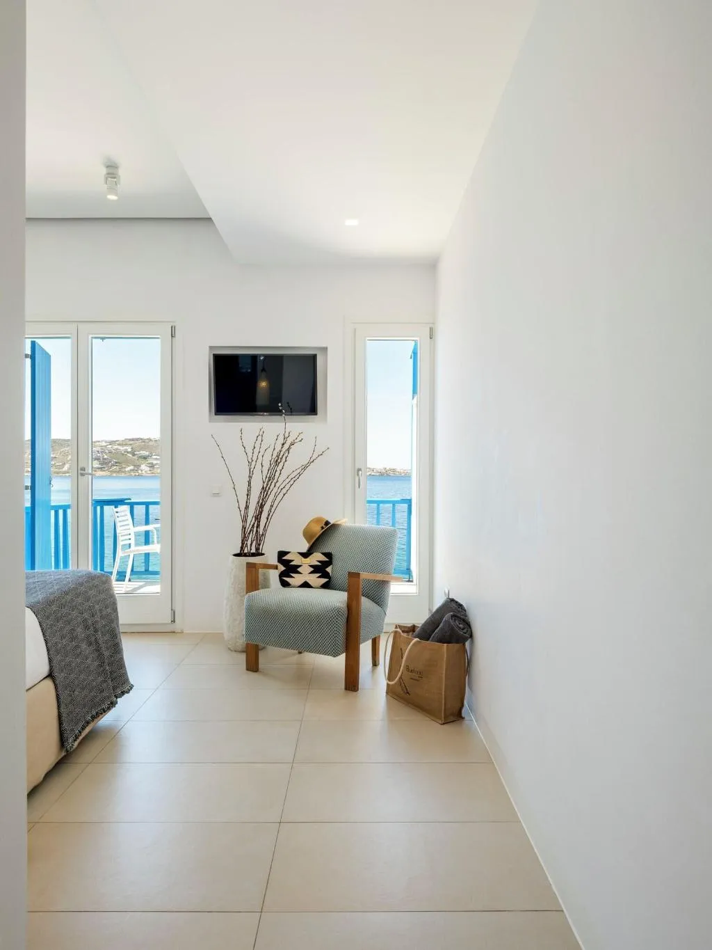 Room, Bluetopia Suites, Mykonos