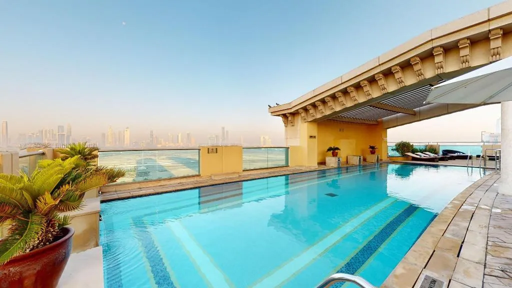 Pool, Marriott Executive Apartments Al Jaddaf, Dubai, Dubai