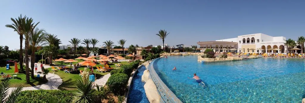 Terrace, Medina Belisaire & Thalasso Hotel, Tunisia