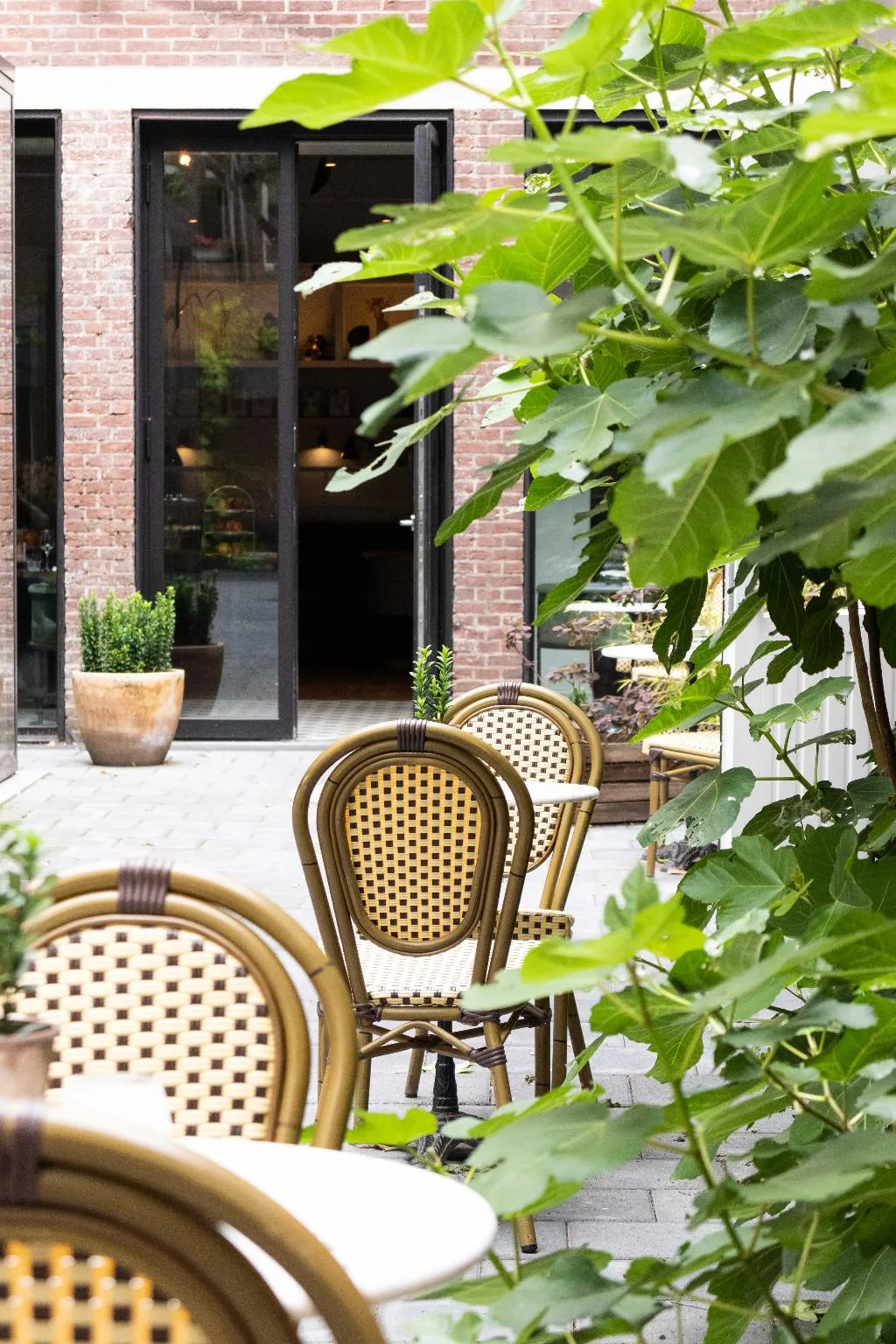 Terrace, Hotel Monastere Maastricht, Amsterdam