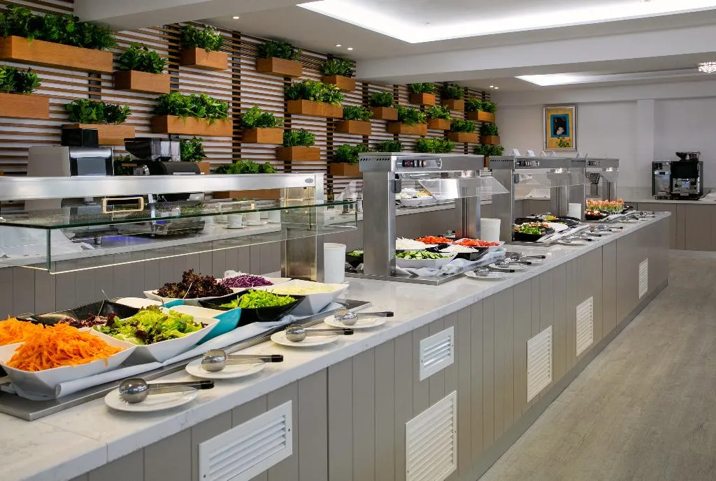 Restaurant, Asterias Beach Hotel, Cyprus