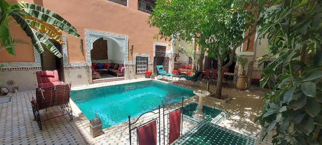 General view, Riad Barroko, Marrakech