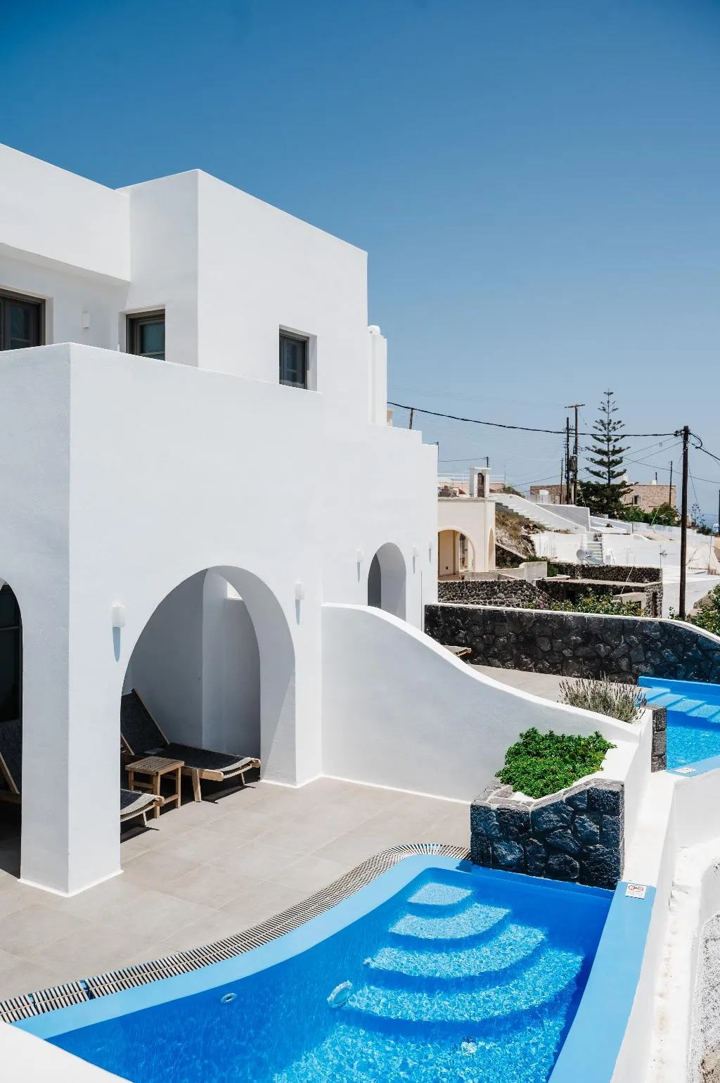 SUITE WITH PRIVATE POOL Room, Amphitrite Suites Santorini, Santorini