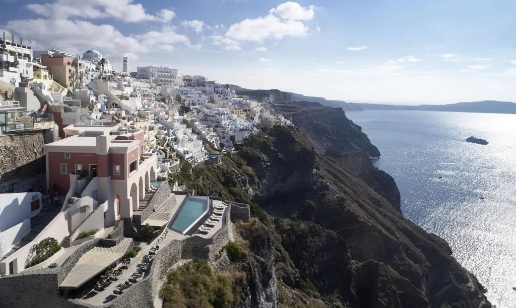 General view, Villa Bordeaux, Santorini