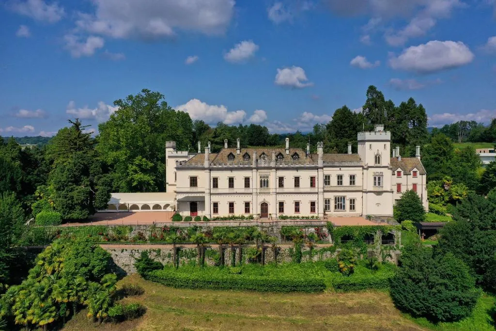 General view, Castello Dal Pozzo, Milan