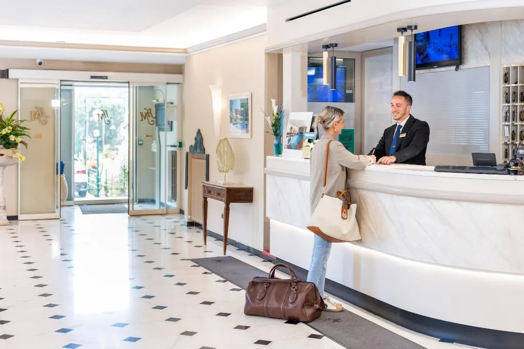 Lobby, Hotel Metropole, Cagliari