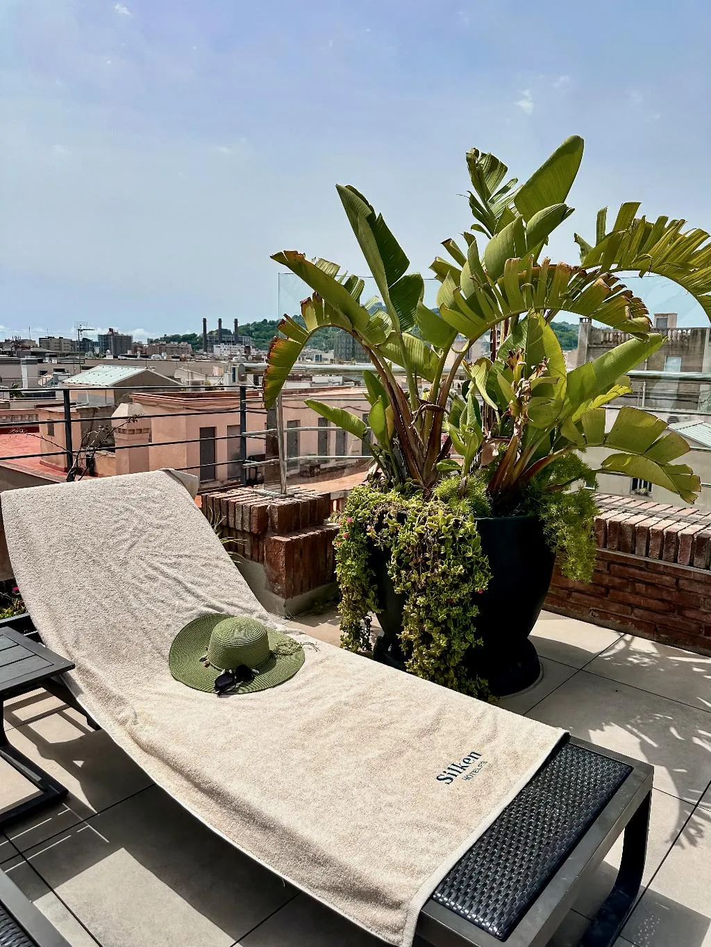 Terrace, Silken Ramblas, Barcelona