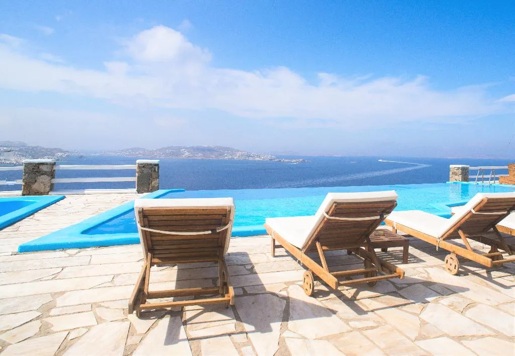 Pool, Aeri Villas, Mykonos