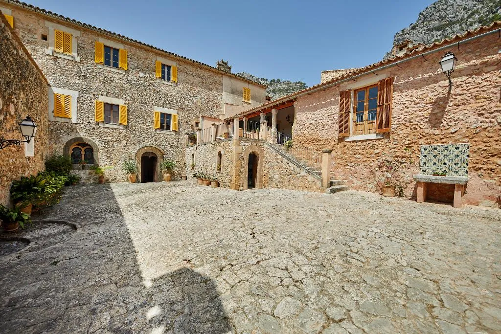 Terrace, Agroturismo Alquería Blanca, Majorca