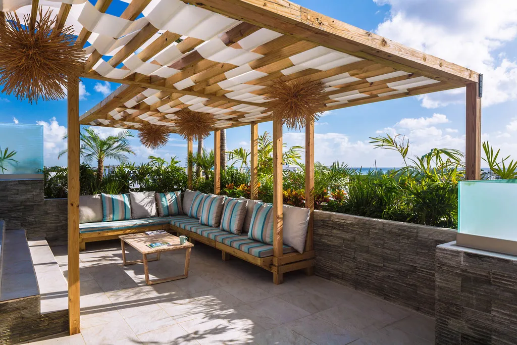 Terrace, Newport House Playa, Playa Del Carmen