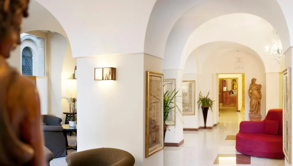 Lobby, Albergo Santa Chiara, Rome