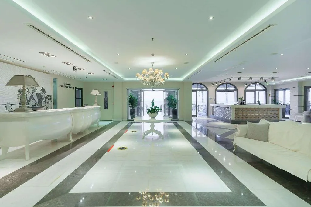 Lobby, Aegean Pearl Hotel, Crete