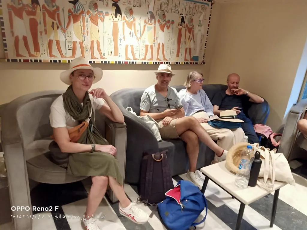 Lobby, Pharaohs Hotel, Cairo