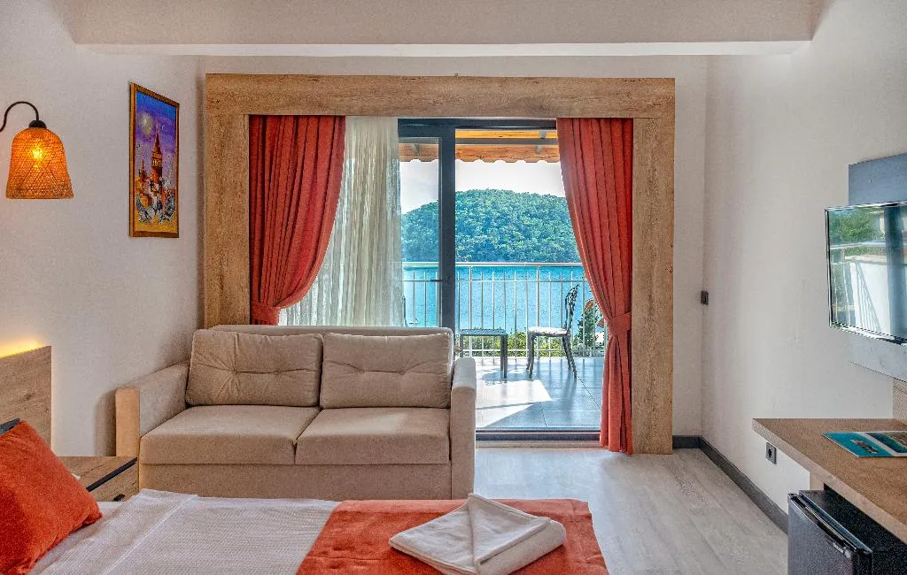 DOUBLE SINGLE USE SEA VIEW Room, Meri Hotel Oludeniz, Dalaman