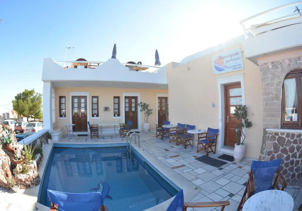 General view, Merovigliosso Studios and Apts., Santorini