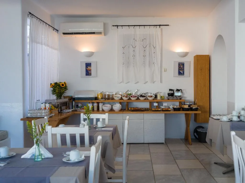 Restaurant, Rhenia  Mykonos Hotel & Bungalows, Mykonos